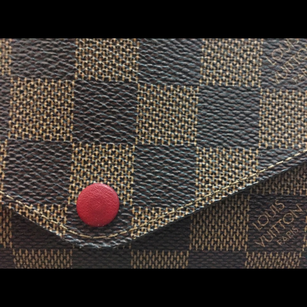 Louis Vuitton Red Josephine Wallet - Picture 6 of 8